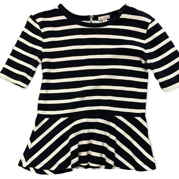 Gap Striped Peplum Top - Picture 2 of 16